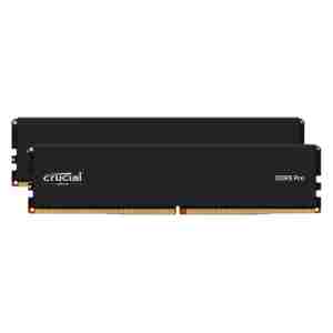 Crucial Pro 128GB Kit (2x64GB) DDR5-6000 UDIMM CL46, 1.1V