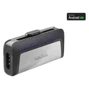 SanDisk 64GB Ultra Dual USB-C/A 3.1 Gen 1 USB ključ
