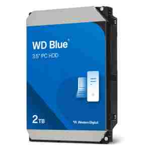 WD 2TB Blue 3,5 SATA 6Gb/s 7200rpm 256MB HDD disk