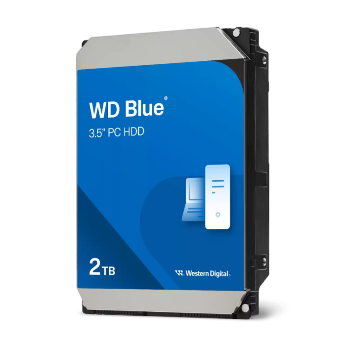 WD 2TB Blue 3,5 SATA 6Gb/s 7200rpm 256MB HDD disk