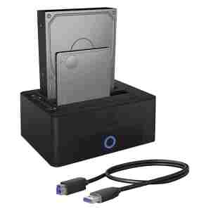 IcyBox IB-1232CL-U3 docking & clone postaja za 2,5 in 3,5