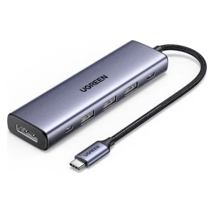 Ugreen 5-v-1 USB-C Hub (100 W PD, 4K@60Hz Displayport)