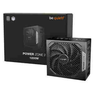 Napajalnik - 1200W be quiet! Power Zone 2 80Plus Platinum 94% ATX 3.1 (Gen5) Modular 140mm črna (BP030EU)