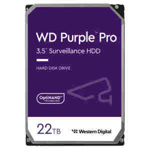 Trdi disk 3,5" 22TB SATA WD Purple Pro 7200rpm 512MB (WD221PURP)