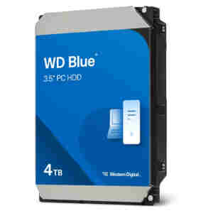 Trdi disk 3,5" 4TB SATA WD Blue 5400 vrtljajev 128MB (WD40EZZX)