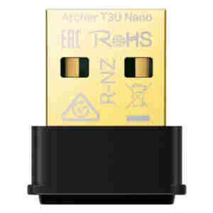 Brezžični mrežni adapter USB 2.0 TP-Link Archer WiFi5 802.11ac AC1300 1300Mbit/s MU-MIMO dualband Nano (Archer T3U Nano)