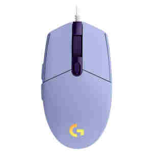 Gaming miška Žična Logitech G102 LightSync, vijolična (910-005854)
