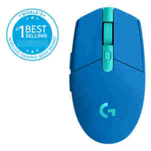 Gaming miška brezžična Logitech G305 LightSpeed, modra (910-006014)