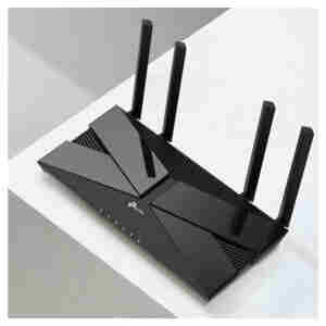 Usmerjevalnik brezžični TP-Link Archer WiFi6 802.11ax AX1800 1201Mbit/s dualband MU-MIMO OFDMA 4xLAN 4x antena (ARCHER AX23)