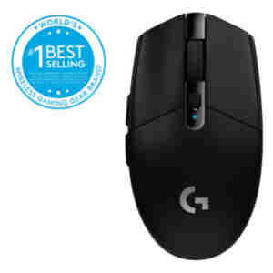 Gaming miška brezžična Logitech G305 LightSpeed, črna (910-005282)