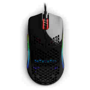 Gaming miška Žična Glorious Race Model O, črna (GO-GBLACK)