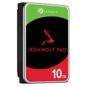 Trdi disk 3,5" 10TB SATA Seagate IronWolf PRO 7.200 vrljajev 256MB (ST10000NT001)