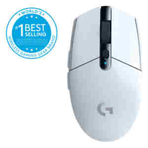 Gaming miška brezžična Logitech G305 LightSpeed, bela (910-005291)