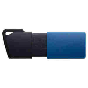 Spominski ključek 64GB USB 3.2 Kingston Data Traveler Exodia M 200MB/s 60MB/s plastičen izvlečni črno-moder (DTXM/64GB)