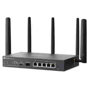 Usmerjevalnik brezžični TP-Link Omada ER706W-4G AX3000 2402Mbit/s 4G 4xLAN+WAN+SFP 5x antena ()
