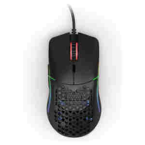 Gaming miška Žična Glorious Race Model O, črna (GO-BLACK)