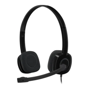 Slušalke Logitech H151, črne, stereo