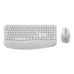 Tipkovnica in miška Logitech Signature Comfort Plus MK880, bela, SLO g.