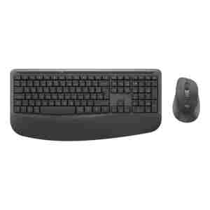 Tipkovnica in miška Logitech Signature Comfort Plus MK880, grafitna, SLO