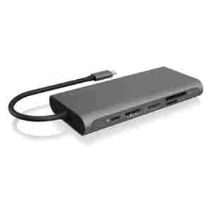 IcyBox IB-DK4050-CPD priklopna postaja s Power Delivery 100W