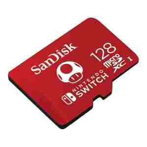 SanDisk 128GB microSDXC UHS-I spominska kartica za Nintendo Switch