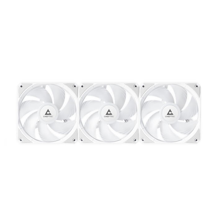 Komplet Snap-On ventilatorjev za Chieftec Iceberg 360 3x120mm beli