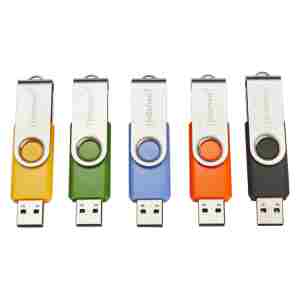 Intenso 5x64GB Basic Line USB 2.0 spominski ključki - Barvni