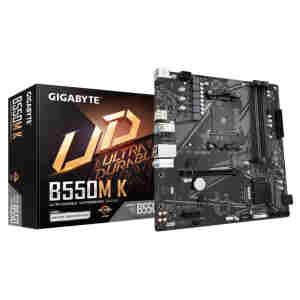 Osnovna plošča AM4 GigaByte B550M-K microATX 1xHDMI 2.1 1xDisplayPort 1.4