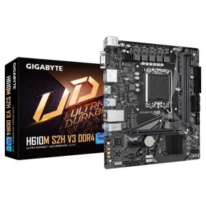 Osnovna plošča 1700 GigaByte H610M S2H V3 DDR4 microATX 1xDVI-D 1xHDMI 2.1 2xDisplayPort 1.2