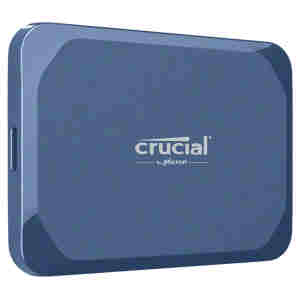 Prenosni disk SSD 2TB USB-C Crucial X10 do 2100/2000MB/s - modra (CT2000X10SSD9)