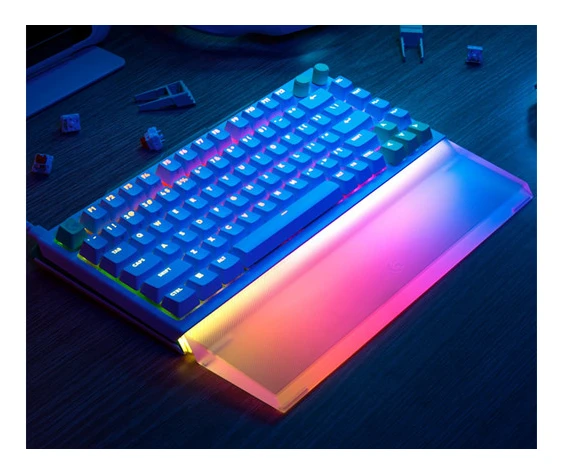 Naslon za zapestja Logitech G512 X 75 PALM REST, transparentni - slika 3