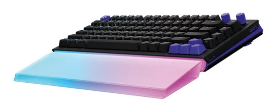Naslon za zapestja Logitech G512 X 75 PALM REST, transparentni - slika 4
