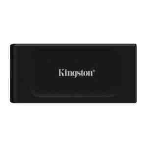 Zunanji SSD 2TB Type-C USB 3.2 Gen2 NVMe, Kingston XS1000, črn (SXS1000/2000G)